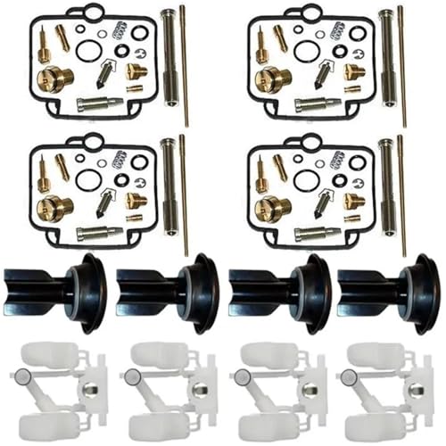 XWDPDNHHD Motorrad-Vergaser-Reparatursatz Für Suzuki GSX-R 1100W GSXR1100 GSXR 1100 W GSX-R1100W Vergaser-Reparatursatz Schwimmerkolbenmembran Vergaser Reparatursatz von XWDPDNHHD