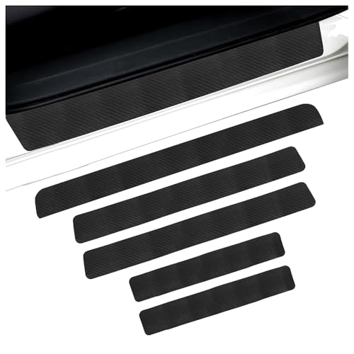 XWIXZ 4 Stück Auto Einstiegsleisten Schutz, für Audi Q2 Q3 8U Q5 8R Q7 4L Anti Scratch Türschweller Schutz Lackschutz Aufkleber Dekorations ZubehöR von XWIXZ