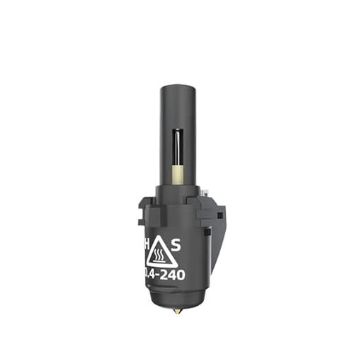 Kompatibel mit 3D-Druckern der Serien Adventurer 3 und 4 – 0,3 mm/0,4 mm/0,6 mm Hochtemperatur-Düsenersatzset(0.4mm high speed,1pcs) von XWLYGKGM