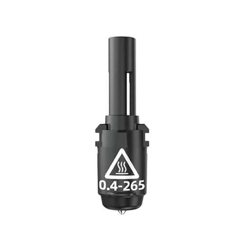 Kompatibel mit 3D-Druckern der Serien Adventurer 3 und 4 – 0,3 mm/0,4 mm/0,6 mm Hochtemperatur-Düsenersatzset(0.4mm high temp,2pcs) von XWLYGKGM