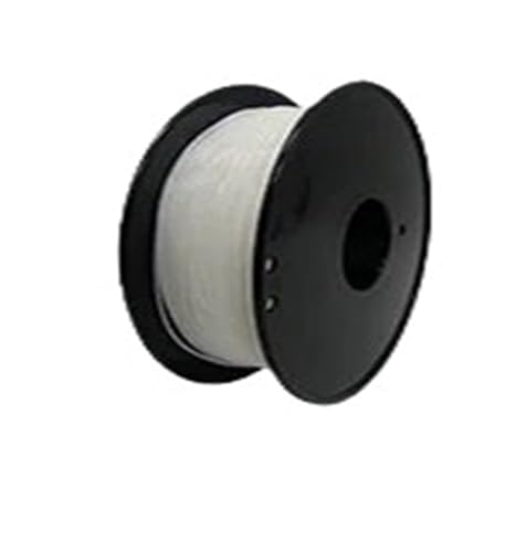 Kompatibel mit 85A elastischem TPU-3D-Druckerfilament 1,75 mm 1 kg – weiches, flexibles Material for Schuheinlagen, Wearables und Prototypen (mehrfarbige Optionen)(WHITE) von XWLYGKGM