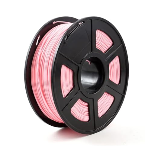Kompatibel mit ABS-3D-Druckerfilament, 1,75 mm, 1-kg-Spule – Druckmaterial mit hoher Zähigkeit und Elastizität for FDM-Drucker(Light Pink) von XWLYGKGM