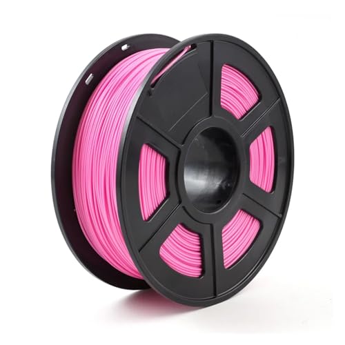Kompatibel mit ABS-3D-Druckerfilament, 1,75 mm, 1-kg-Spule – Druckmaterial mit hoher Zähigkeit und Elastizität for FDM-Drucker(Pink) von XWLYGKGM