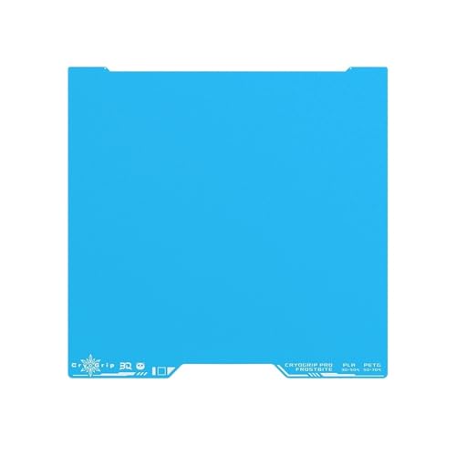 Kompatibel mit H2D-3D-Druckern – CryoGrip Pro-Bauplatte aus Federstahl mit verbesserter Haftung und einfacher Freigabe(Frostbite,2ps) von XWLYGKGM