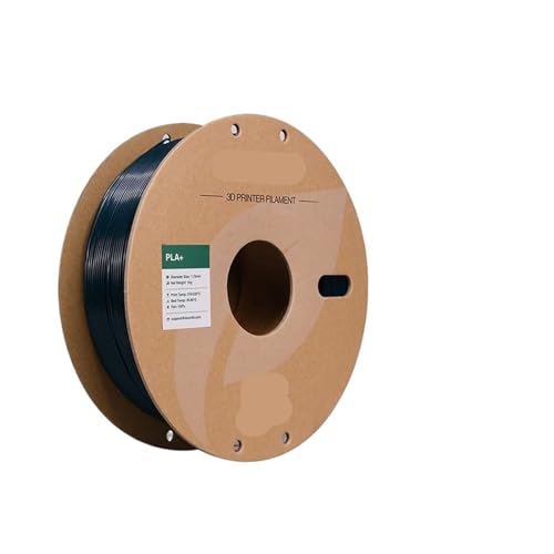 Kompatibel mit PLA+ 3D-Druckerfilament, 1,75 mm, 1-kg-Spule – hochpräzises (+/- 0,03 mm) Druckmaterial for FDM-Drucker(Green) von XWLYGKGM