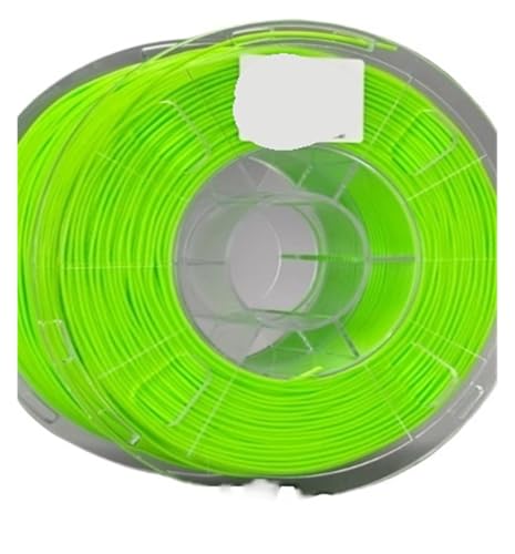 Kompatibel mit TPU Aero Foam 3D-Druckfilament, 1-kg-Spule, 1,75 mm – variable Härte mit stoffähnlicher Textur for FDM-Drucker(TPU Aero 1KG green) von XWLYGKGM