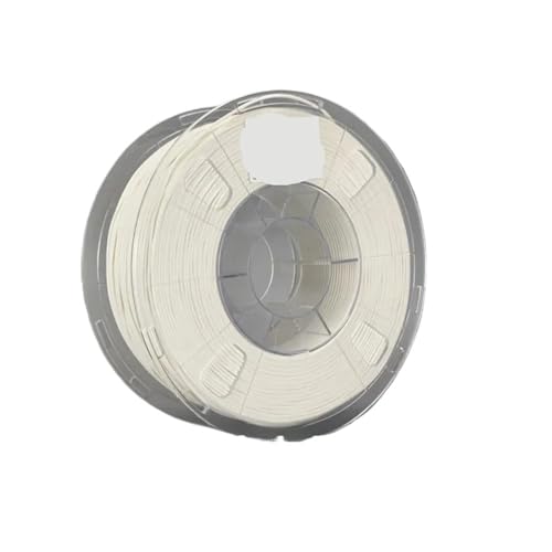Kompatibel mit TPU Aero Foam 3D-Druckfilament, 1-kg-Spule, 1,75 mm – variable Härte mit stoffähnlicher Textur for FDM-Drucker(TPU Aero 1KG white) von XWLYGKGM