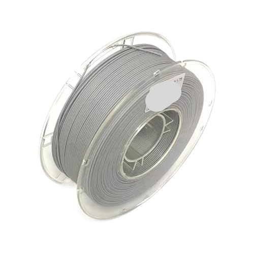 Kompatibel mit mattem PLA-3D-Druckfilament, 1,75 mm, 1-kg-Spule – Niedrigglänzendes Finish for FDM-Drucker(Matte PLA Gray 1kg) von XWLYGKGM