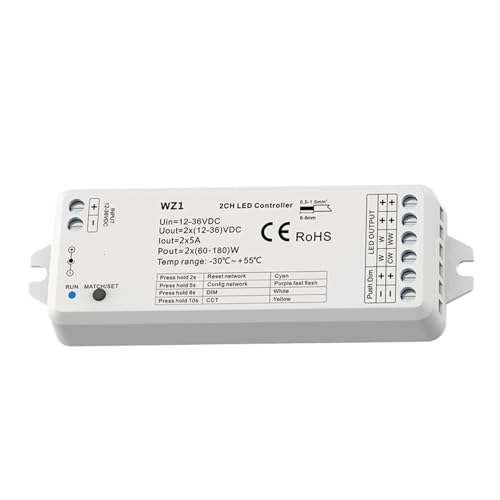 3.0 LED-Controller 12V 24V Dimmen/CCT/RGBW/RCT Lichtstreifen(WZ1 LED Controller) von XWMGOQNZ