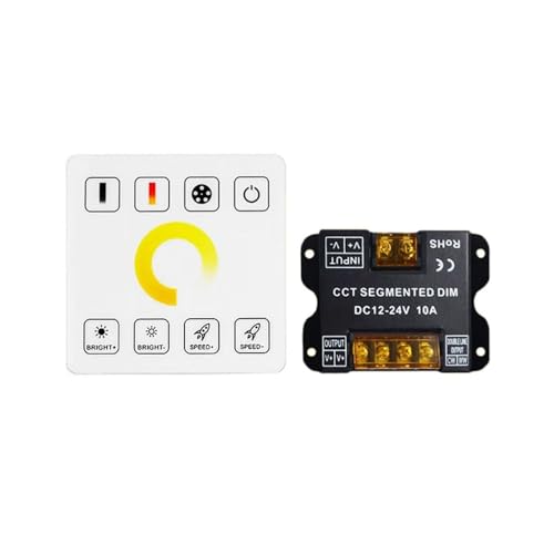 DC5V 12V 24V LED-Dimmer 30A LED-Controller Touch-Panel-Schalter(WM-TC017A-2CH) von XWMGOQNZ