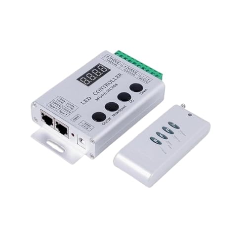 HC008 LED-Pixel-Controller Digitaler RGB-Dimmer, 133 Effekte von XWMGOQNZ