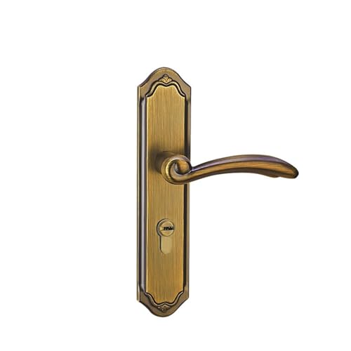 HC5524 Europäischen stil reinem kupfer innen türschloss alle kupfer hause stille zimmer Europäischen stil hause türgriff(HC 5524 Yellow Bronze) von XWMGOQNZ