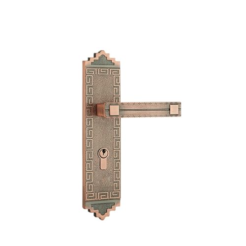 HC7201 Chinesischen stil reinem kupfer innen türschloss alle kupfer hause stille zimmer Chinesischen stil hause türgriff(HC 7201 red bronze) von XWMGOQNZ