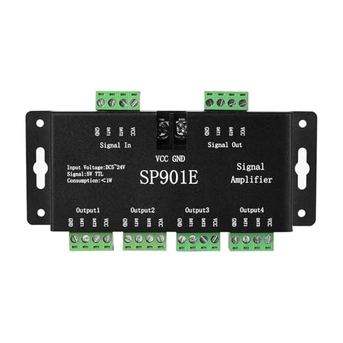 SP901E SPI-Signalverstärker-Repeater for WS2812, WS2811 RGB adressierbare Lichtstreifen programmierbare LED SP901E SPI-Signalverstärker-Repeater for WS2812, WS2811 RGB adressierbare Lichtstreifen programmierbare LED von XWMGOQNZ