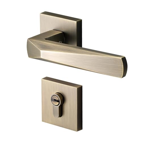 Split Lock Schlafzimmer magnetischer leiser Türgriff Bronze Türschloss Innenraum Türgriff Schloss(58 magnetic lock body) von XWMGOQNZ