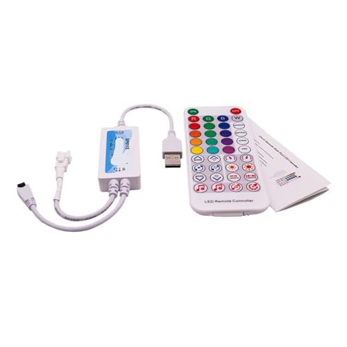 WS2811 WS2812B Pixel-LED-Lichtstreifen-Controller DC5-24V(SP611E USB) von XWMGOQNZ