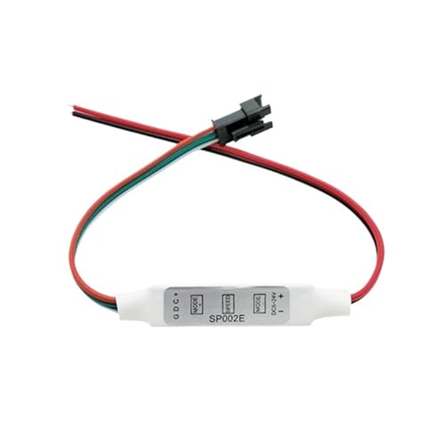 WS2811 WS2812B SK6812 LED-Pixel-Controller U/DC Mini 3-Tasten 14/17/21-Tasten mit Fernbedienung DC5-24V(3key) von XWMGOQNZ