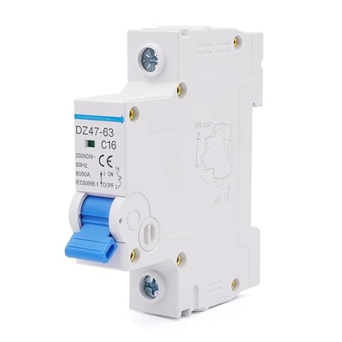 1 PCS DZ47-63 1P 16-63A Circuit Breaker Kompakte Miniatur Elektrische System Sicherheit Schutz(63A) von XWMSCLAK
