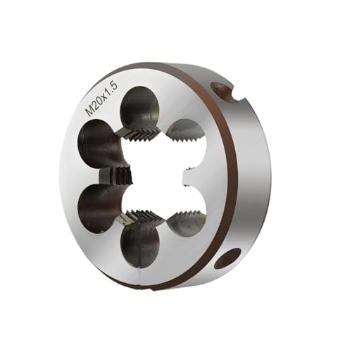 1 Stück rechtshändige metrische Schneideisen M1-M12, Maschinen- und Handwerkzeuge for Werkzeugmaschinen und manuelles Außengewindeschneiden und Reparieren(M12x0.75) von XWMSCLAK
