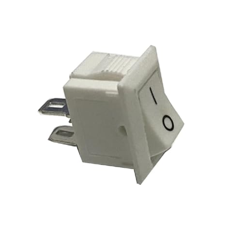 10 teile/los KCD1 2 Pin 250 V 3A SPST Schwarz Boat Schalter 21x15mm Snap-in ON OFF Wippschalter KCD11 15x10mm(WHITE,50PCS_21X15MM) von XWMSCLAK