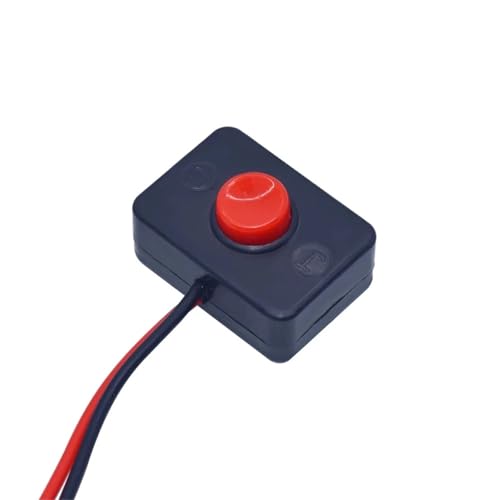 12mm druckschalter wasserdicht kleine auto schaltung draht lautsprecher elektrische mini boot form runde linie PBS-11B PBS-33b(Pink) von XWMSCLAK
