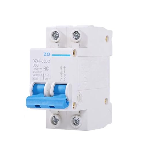 1P/2p Circuit Breaker 12v-125v Luft Schalter DC 3A-125A Elektrische Auto Batterie Schutz Schalter schaltung Schutz(2P,6A) von XWMSCLAK
