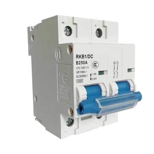 1P 2P DC Circuit Breaker 12V 24V 36V 48V 60V 72V 96V 120V Solar Zellen RV Batterie Leere Schalter 100A 125A 150A 200A 250A(2P,150A) von XWMSCLAK