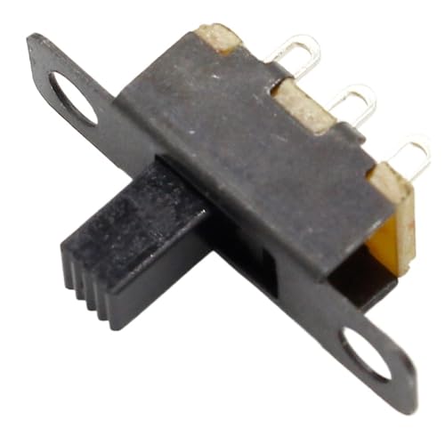 20 Stück 5V 0,3A Größe Schwarzer SPDT-Schiebeschalter for kleine DIY-Stromversorgung von XWMSCLAK