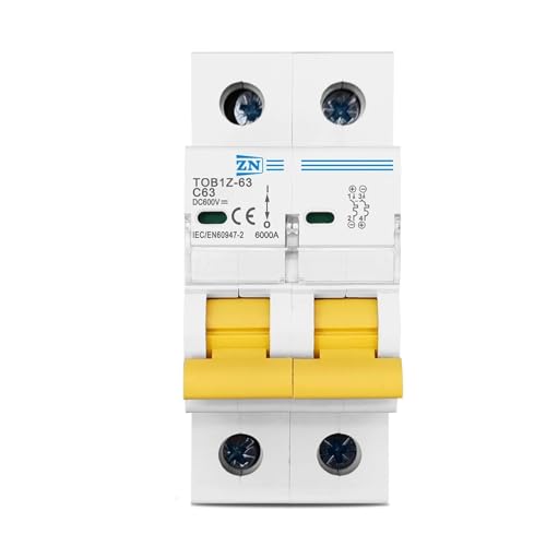 2P DC 600V Leistungsschalter MCB C-Kurve einpolige Gleichstromsicherung(2P 3A) von XWMSCLAK
