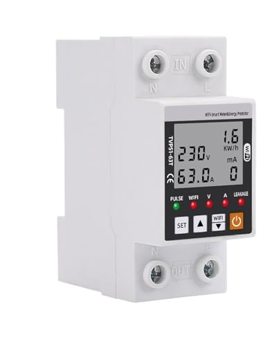 63A Smart Erde Leckage Über Unter Spannung Schutz Relais Gerät Schalter Breaker Energie Power Meter Smart Leben 63A Smart Erde Leckage Über Unter Spannung Schutz Relais Gerät Schalter Breaker Energie Power Meter Smart Leben von XWMSCLAK