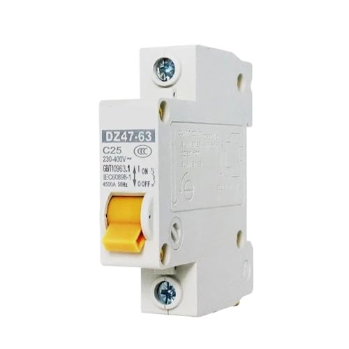 AC 230-400V 1P Solar Circuit Breaker Din Rail Mounting Electric Air Switch PV Overload Protector for Photovoltaic System(50A) von XWMSCLAK