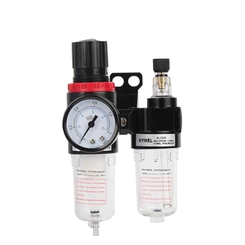 AFC2000 AFR2000 + AL2000 G1/4 Luftkompressor Öl- und Wasserabscheider Luftfilter dient zur Reduzierung des Druckventilreglers(10MM) von XWMSCLAK