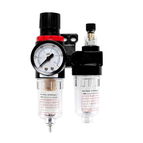 AFC2000 AFR2000 + AL2000 G1/4 Luftkompressor Öl- und Wasserabscheider Luftfilter dient zur Reduzierung des Druckventilreglers(AFC2000) von XWMSCLAK