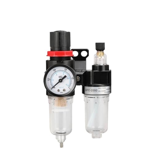 AFC2000 G1/4 Luftkompressor Öl-Wasser-Abscheider Luftfilter dient zur Reduzierung des Drucks des Ventilreglers AFR2000 + AL2000(AFC2000) von XWMSCLAK