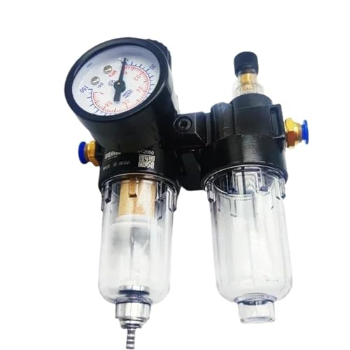 AFC2000 G1/4 Luftkompressor Öl- und Wasserabscheider Luftfilter dient zur Reduzierung des Druckventils AFR2000 + AL2000(B-afc2000,Fiber core) von XWMSCLAK