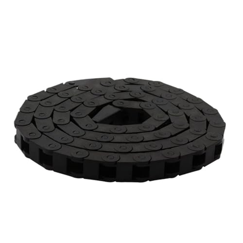 Antriebsketten Kunststoff-Schleppleine 7 10 mm Kabelschleppkette Drahtträgerschleppkette(R28mm,10X10 mm) von XWMSCLAK