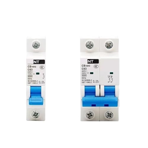 CB-125G 2P 80A 100A 125A DC 125V/220V AC400V Leistungsschalter MCB(1P DC110V,6A) von XWMSCLAK