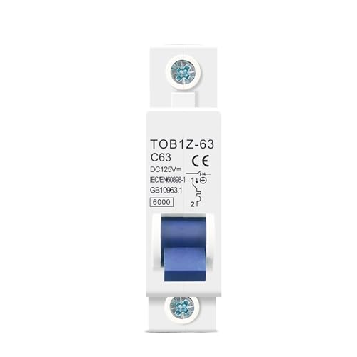 DC 6KA 1P 125V Leistungsschalter 3A 6A 10A 16A 20A 25A 32A 40A 50A 63A(63A) von XWMSCLAK
