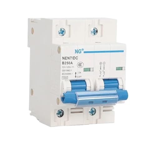 DC Circuit Breaker 1P 2P 12V24V48V60V120V Luft Schalter 63A 80A 100A 125A 150A 200A 250A Solar Batterie Circuit Breaker(2P,80A) von XWMSCLAK