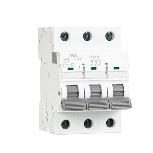 GYM9H-Z DC MCB 12V 24V 48V 60V 110V ~ 600V Solar Circuit Breaker Batterie Schützen Positive Negative Kurzschluss(2P 40A) von XWMSCLAK