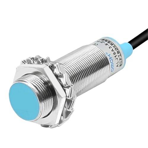 Induktiver Näherungsschalter ALJ18A3-5 Serie mit Kurzschlussschutz M18 Näherungssensor PNP NO DC 3-Draht(ALJ18A3-5-Z-P2) von XWMSCLAK