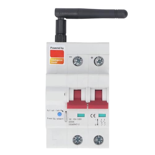 Intelligenter DC-Leistungsschalter, 2P-Steuerung, Sprachsteuerung, Leistungsschalter mit Sicherheit, DC10-100V(80A) von XWMSCLAK