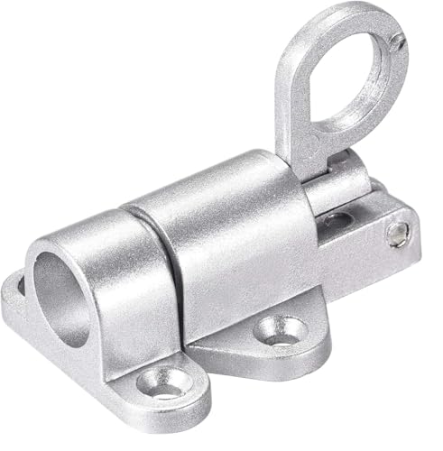 Mehrzweck-Federriegelschloss for Tür und Fenster, automatisch und selbstschließend, langlebiger Rückprallmechanismus mit Sicherheits-Zugringriegel(White) von XWMSCLAK