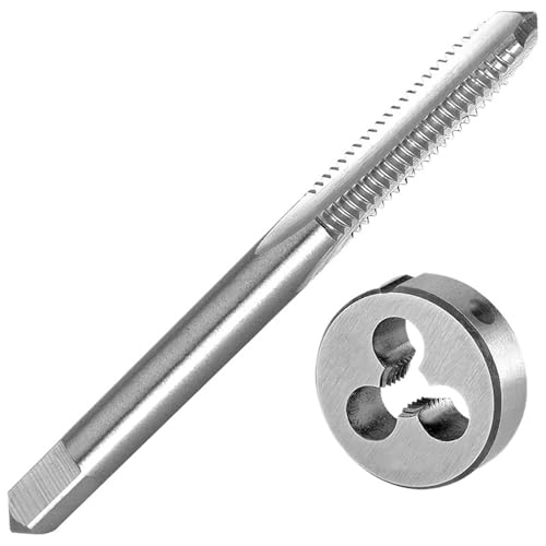 Metrischer M6x1 Gewindebohrer- und Schneideisensatz for die rechte Hand, M6x1 HSS-Maschinengewindebohrer und Rundschneideisen Metrischer M6x1 Gewindebohrer- und Schneideisensatz for die rechte Hand, M6x1 HSS-Maschinengewindebohrer und Rundschneideisen von XWMSCLAK
