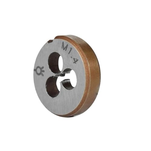 Metrisches Gewindeschneideisen Rechtsgewinde for Holz- und Metallgewindewerkzeuge M1 M1.2 M1.4 M1.5 M1.6 M1.7 M1.8 M2 M2.2 Handwerkzeug(M1.5x0.3) von XWMSCLAK