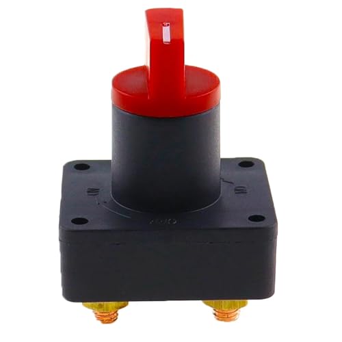 Mini Tragbare Wasserdichte Auto Auto Lkw Boot Camper 12V 100A Batterie Isolator Trennen Cut Off Schalter Batterie Abgeschnitten power von XWMSCLAK