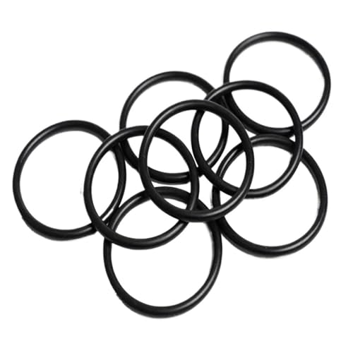O-Dichtungsring aus NBR-Gummi, Nitril-Unterlegscheiben for Autoreparaturen, Sanitärinstallationen und Luft-/Gasverbindungen(4x1 (100PCS)) von XWMSCLAK