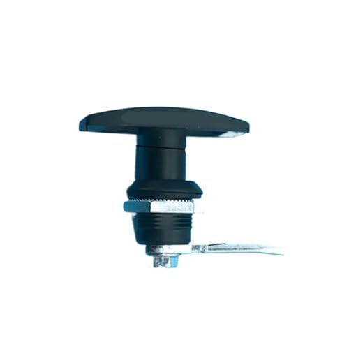 Schwarzes Griffschloss, Teleskop-Türschlösser, Teleskopschalter, Industrielles Schrankschloss(36mm) von XWMSCLAK