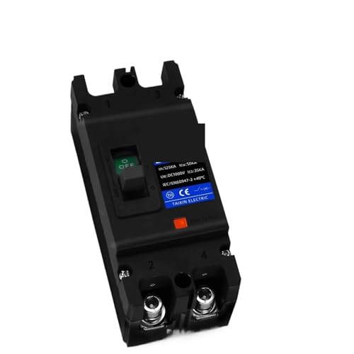 Sun geformter Kasten-DC-Leistungsschalter 125A 250A 2P Überlastschutzschalter-Schutzschalter Photovoltaik-PV-Batterietrennschalter(160A) von XWMSCLAK