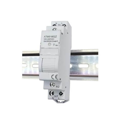 Tuya Smart Life Switch Breaker 16A Din-Schiene Energiemonitor Meter Timer App-Steuerung Unterstützung 2MQTT Tuya Smart Life Switch Breaker 16A Din-Schiene Energiemonitor Meter Timer App-Steuerung Unterstützung 2MQTT von XWMSCLAK